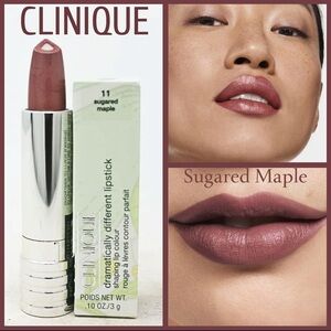 Clinique Dramatically Different Lipstick in Sugared Maple